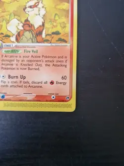 Arcanine EX Sandstorm 15/100 Pokemon Card - Image 4
