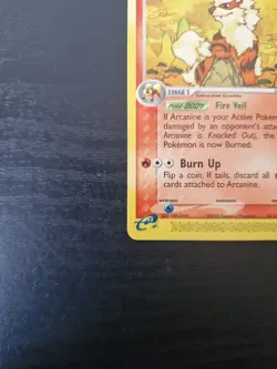 Arcanine EX Sandstorm 15/100 Pokemon Card - Image 5