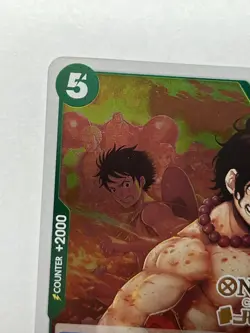Portgas.D.Ace OP09-035 Judge Pack Vol. 6 Stamped Foil Promotion Card MINT - Image 3