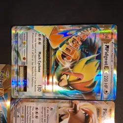 Pokemon TCG Pidgeot EX & Mega Pidgeot EX Holo Lot English 3 Cards - Image 4