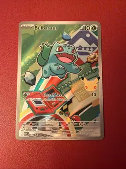 Bulbasaur - 037 - Promo Starter - 1st Partner Collection. DAMAGED CARD - Image 1
