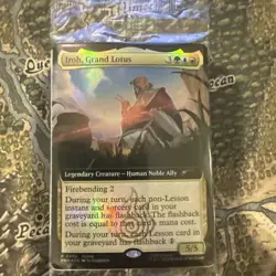 SEALED Iroh, Grand Lotus Promo Extended Art Foil BoxLunch Magic Avatar Card MTG - Image 1