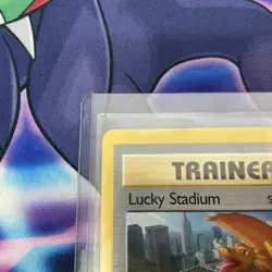 Pokemon LUCKY STADIUM Black Star PROMO Non Holo Card #41 Charizard TRAINER L@@K! - Image 2