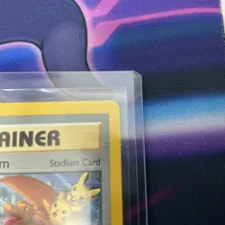 Pokemon LUCKY STADIUM Black Star PROMO Non Holo Card #41 Charizard TRAINER L@@K! - Image 3