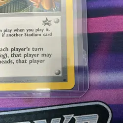 Pokemon LUCKY STADIUM Black Star PROMO Non Holo Card #41 Charizard TRAINER L@@K! - Image 4