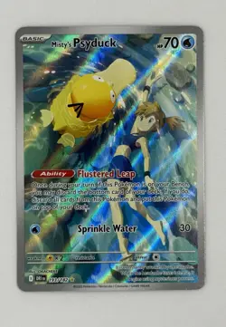2025 Pokemon Misty's Psyduck 193/182 Sv10: Destined Rivals Holo - Image 1