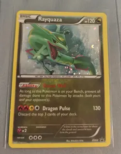 Pokemon TCG Rayquaza XY64 XY Holo (SWIRL) NM-LP Trading Card - Image 3