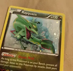 Pokemon TCG Rayquaza XY64 XY Holo (SWIRL) NM-LP Trading Card - Image 4