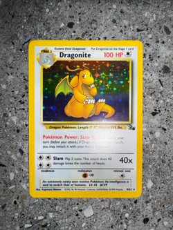 Pokemon TCG Cards Dragonite 4/62 Fossil Holo Rare EXC-NM - Image 4
