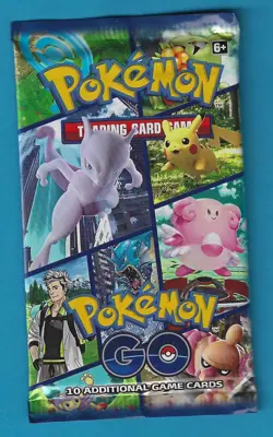 Pokemon "Go" 10-Card Sealed Booster Pack X1 - Image 1