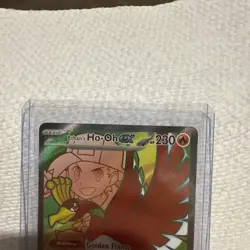 Ethan’s Ho-Oh ex Full Art Ultra Rare 209/182 Pokemon Destined Rivals - Image 3