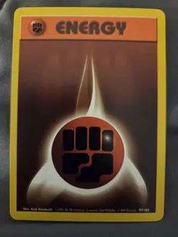 Pokemon Wizards Of The Coast 1999 BASE SET ENERGY CARDS MINT CONDITION - Image 4