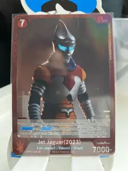 TOHO Jet Jaguar Battle R Godzilla Card Game Fest 2023 EBP01-026 7000+ Power - Image 1