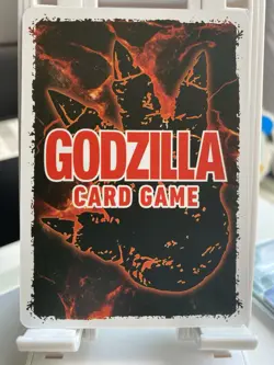 Toho Guardians Awaken Strategy R Holo Godzilla Card Game EBP01-063 1992 - Image 2