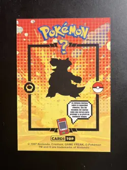 Nidoqueen #31 & Psyduck - Card Tops Pokedex Database 2024 - Pokemon Card NM - Image 2