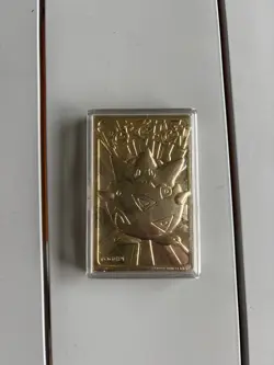 1999 Nintendo Togepi Pokemon Card Gold Plated Limited Edition - Image 1