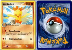 Pokemon Card - Combusken 16/100 Crystal Guardians Rare Moderately Played - Image 3