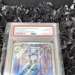 Pokemon TCG Poliwhirl Full Art 176/165 151 Card NM/M Condition - Image 3