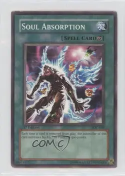 Soul Absorption 1st Ed. YuGiOh Invasion of Chaos #IOC-046 2004 - Image 1