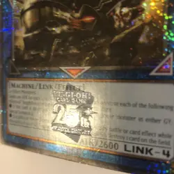 Yugioh Amphibious Swarmship Amblowhale RA04-EN077 Quarter Century Secret Rare - Image 2