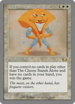 The Cheese Stands Alone - Near Mint MTG Unglued - Image 1