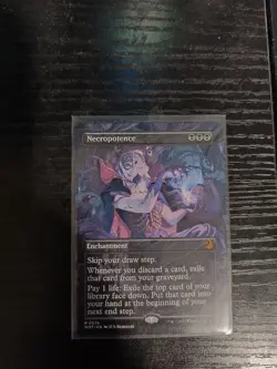 Necropotence (Anime Borderless) Wilds of Eldraine: Enchanting Tales Regular - Image 1