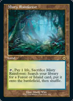 Misty Rainforest MH2_E Mint Foil MTG Magic - Image 1