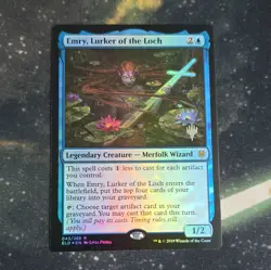 Emry, Lurker of the Loch Foil Promo Pack Throne of Eldraine - Image 1
