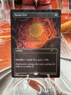 MTG Zuran Orb (2111) *Galaxy Foil* Secret Lair: Alien Auroras MT/NM Free Ship - Image 1