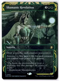 Shamanic Revelation SOA 57 Magic: The Gathering Foil R NM - Image 1