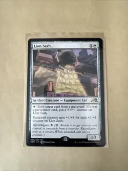 MTG Lion Sash NEO 026 R NM Regular Rare - Image 1