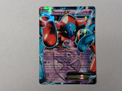 Pokemon Deoxys EX Team Plasma BW82 Holo Black Star Promo Card 2013 - Image 1
