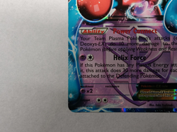 Pokemon Deoxys EX Team Plasma BW82 Holo Black Star Promo Card 2013 - Image 5