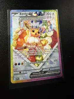 Eevee 174 Prismatic Evolutions SPC Promo Pokemon TCG NM - Image 1