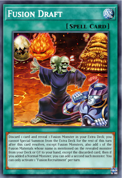 Yugioh! Fusion Draft DOOD-EN070 COMMON DOOM OF DIMENSIONS PREORDER - Image 1