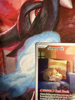 Skwovet 222/198 SV01 Scarlet & Violet Illustration Rare Holo NM - Image 2