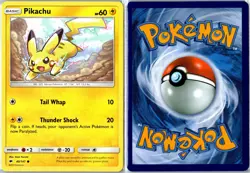 Pokemon Card - Pikachu 40/147 Burning Shadows 2017 Common Lightly Played - Image 3