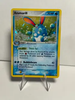Pokemon Delta Species Azumarill 114/113 Holo Secret Rare Vintage - Image 1