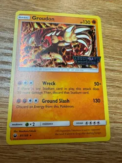 Groudon (Legendary Cosmos Holo 81/168 Gamestop Promo) - NM - Pokemon TCG - Image 1