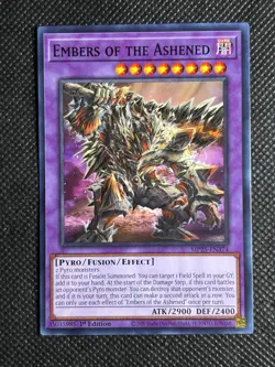 3x YuGiOh! - Embers of the Ashened MP25-EN374 Common 1st Edition Near Mint - Image 2