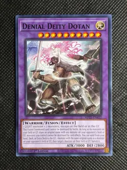 3x YuGiOh! - Denial Deity Dotan MP25-EN432 Common 1st Edition Near Mint - Image 2