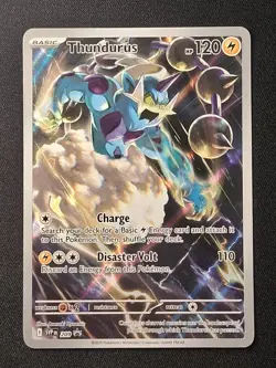 Thundurus 209 Holo Promo Scarlet & Violet Promo Pokemon NM/M - Image 1