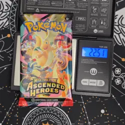 22.51g! HEAVY -Pokemon Ascended Heroes Booster Pack -Possible SIRU - Image 1