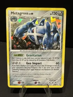 Metagross (Cracked Ice) 7/147 Supreme Victors Holo Pokemon Card (Holo Bleed) - Image 1