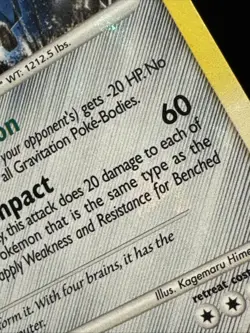 Metagross (Cracked Ice) 7/147 Supreme Victors Holo Pokemon Card (Holo Bleed) - Image 5