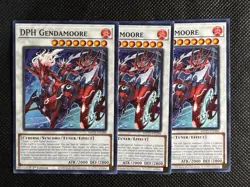 3x YuGiOh! - DPH Gendamoore MP25-EN388 Common 1st Edition Near Mint - Image 1