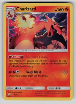 Charizard 3/70 Holo Rare Dragon Majesty Pokemon NM - Image 1