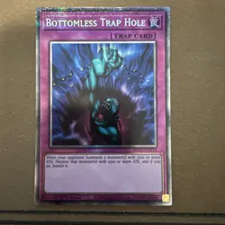 1X NM Bottomless Trap Hole - MP25-EN018 - Starlight Rare 1st Edition YuGiOh - Image 1