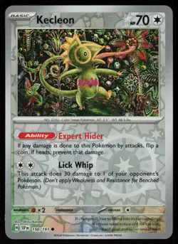 Kecleon 150/191 Common Surging Sparks Pokemon Reverse Holo Near Mint - Image 1