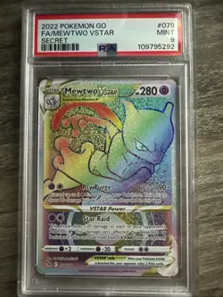 Mewtwo VSTAR (Secret) 079/078 Pokemon GO Holo - Image 1